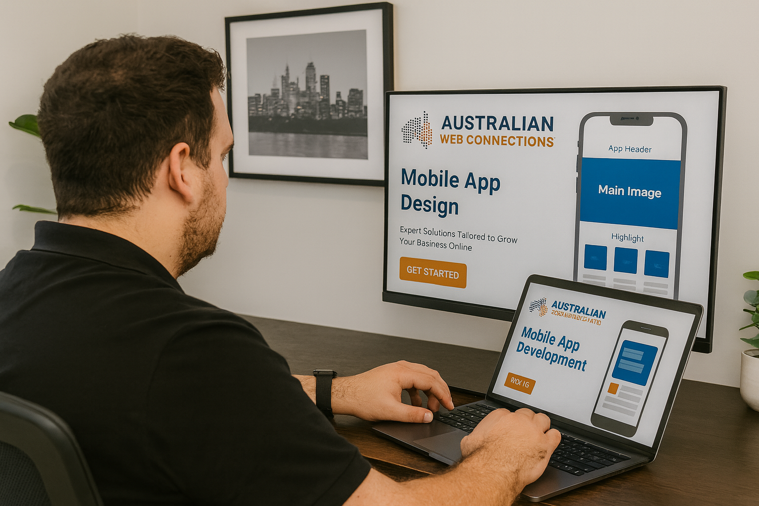 james making an app